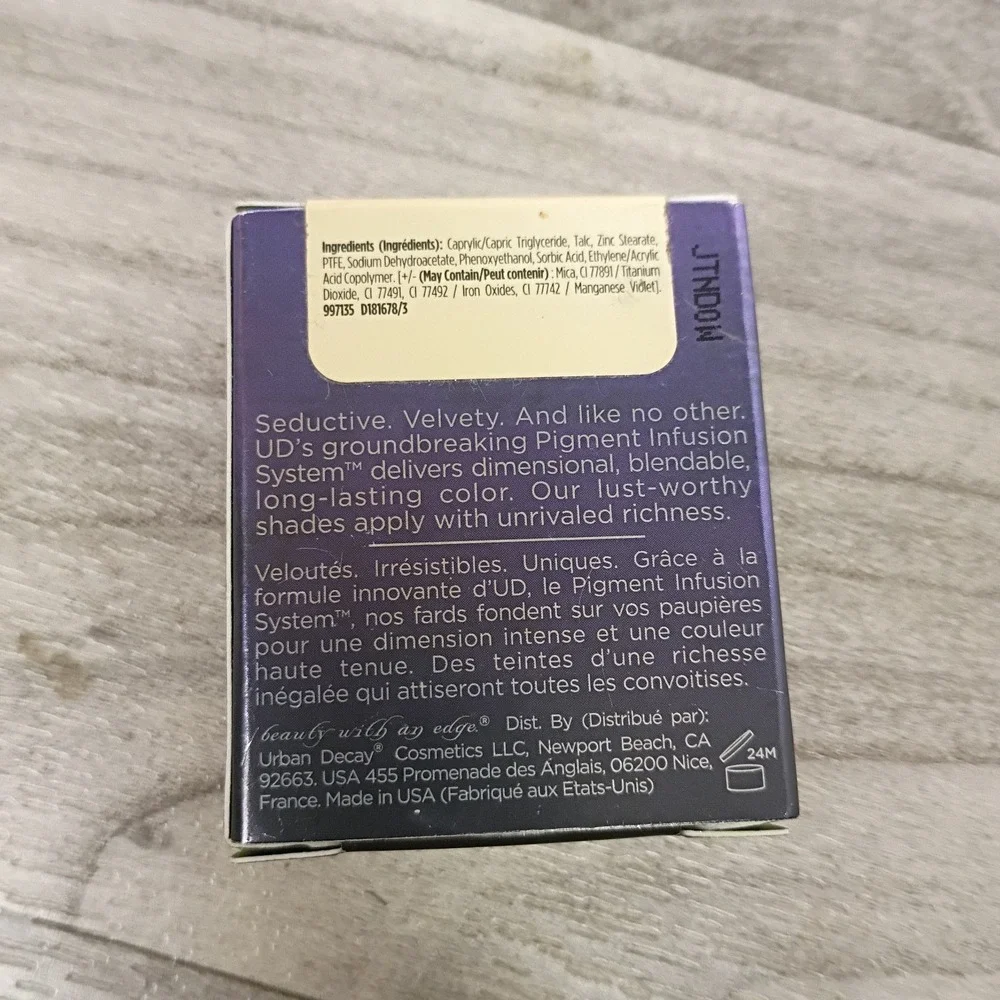 Urban Decay Blonde Single Eyeshadow Cream Ivory Full Size .05 oz Ultra Rare